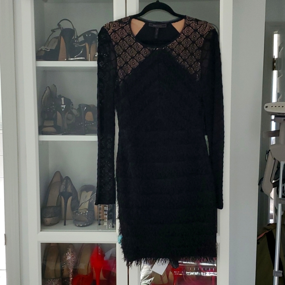 Bcbg black dress